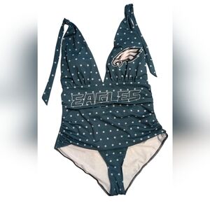 Women's Philadelphia Eagles Full Count  One Piece Swimsuit - Green